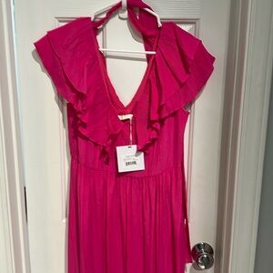 Rosa color Marie oliver whinslet dress size 6